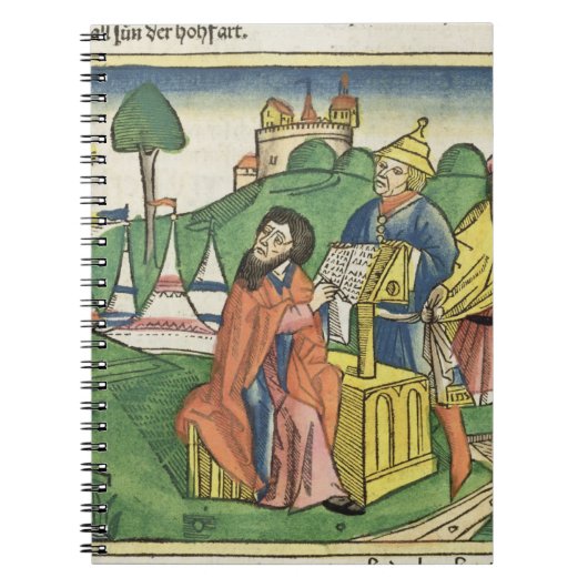 Carnet Deuteronomy : Frontispice dans lequel Dieu fait le (Devant)