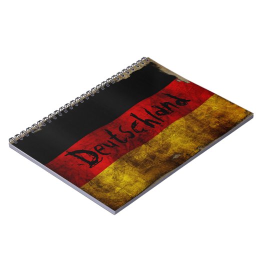 Carnet Deutsch Flagge - Vintage... (Côté gauche)