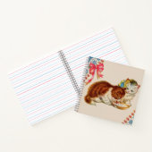 Carnet deux adorables chatons imprimés (Intérieur)