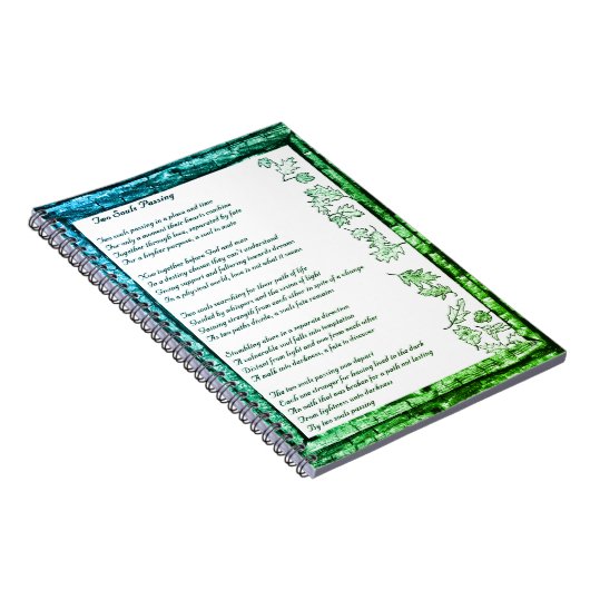 Carnet Deux âmes passent (Côté Droit)