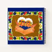 Carnet deux anges chantant (Dos)