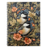 Carnet Deux Beaux Pickadee Noirs (Devant)