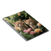Carnet Deux Chatons À Gingembre À La Découverte D'Un Jard (Côté Droit)