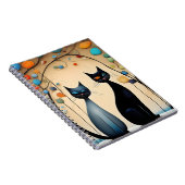 Carnet Deux chats charmants (Côté Droit)