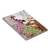 Carnet Deux dames japonaises, C1890 (Côté Droit)