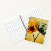 Carnet Deux fleurs (Intérieur)