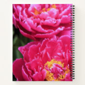 Carnet Deux Fuchsia Peony Fleurit Peinture (Dos)