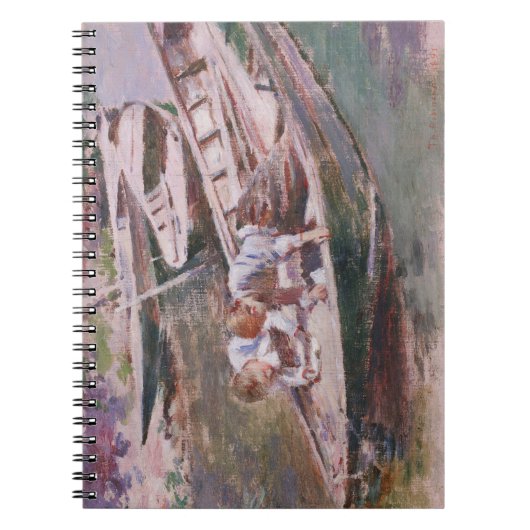 Carnet Deux garçons dans un bateau (de Theodore Robinson) (Devant)