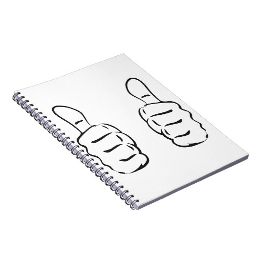 Carnet Deux Grands Pouces (Côté Droit)