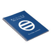 Carnet Deux lignes, encerclées (Côté Droit)