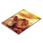 Carnet Deux Lions (Côté gauche)