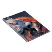 Carnet Deux loups (Côté Droit)