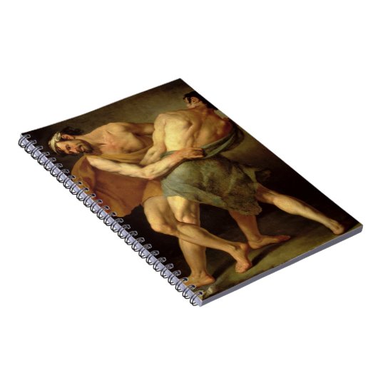 Carnet Deux lutteurs (Côté Droit)