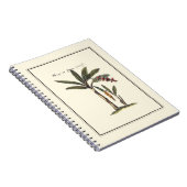 Carnet Deux mini palmiers encadrés (Côté Droit)