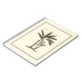 Carnet Deux mini palmiers encadrés (Côté gauche)