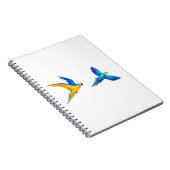 Carnet Deux perroquets volants (Côté Droit)