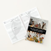 Carnet Deux photos de recettes familiales simples (Intérieur)