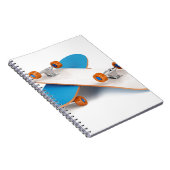 Carnet Deux planches à roulettes (Côté Droit)