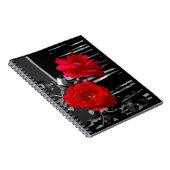 CARNET DEUX ROSES ROUGES (Côté Droit)