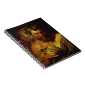 Carnet Deux satyres (huile sur le panneau) (Côté Droit)