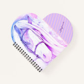 Carnet Deux tons (violet) (Devant)