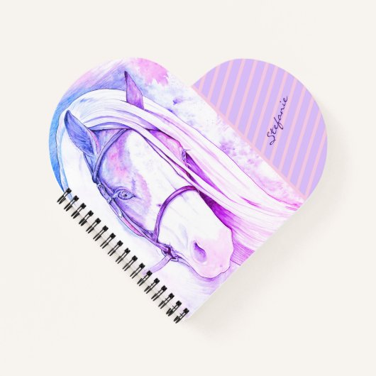 Carnet Deux tons (violet) (Devant)