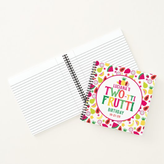 Carnet Deux-tti Fruité 2e Anniversaire Tutti Frutti Amuse (Intérieur)