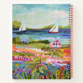 Carnet Deux voiliers et chalet (Dos)