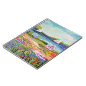 Carnet Deux voiliers et chalet (Côté gauche)