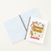 Carnet Deuxième année – Fournitures scolaires mignonnes p (Intérieur)