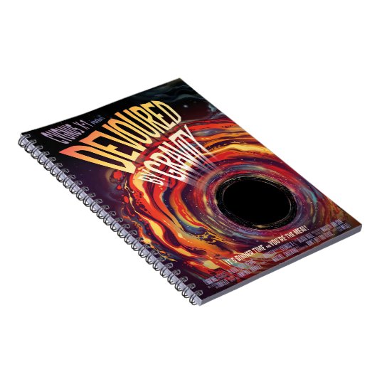 Carnet Dévasté Par Gravité Halloween Trou Horreur Noir (Côté Droit)