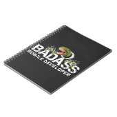 CARNET DÉVELOPPEUR MOBILE BADASS - AMUSEMENT DEV MOBILE (Côté gauche)