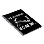 Carnet Devenez Une Machine - Dessin, Homme Forte, Tapis (Côté Droit)