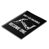 Carnet Devenez Une Machine - Dessin, Homme Forte, Tapis (Côté gauche)