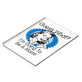 Carnet Devenir une maman bleue (Côté gauche)