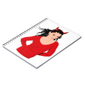 CARNET DEVIL GIRL (Côté gauche)
