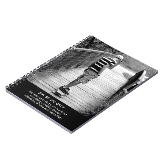 Carnet Devis de persévérance long-board (Côté gauche)