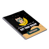 Carnet Devis de rêve dur de la chouette Banana Moon (Côté Droit)