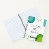 Carnet Devis d'inspiration géométrique moderne Abstrait (Intérieur)