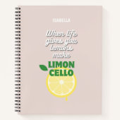 Carnet Devis Limoncello tendance (Devant)