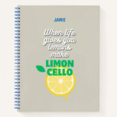 Carnet Devis Limoncello tendance (Devant)