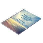 Carnet Devis Sky de nom personnalisé (Côté gauche)