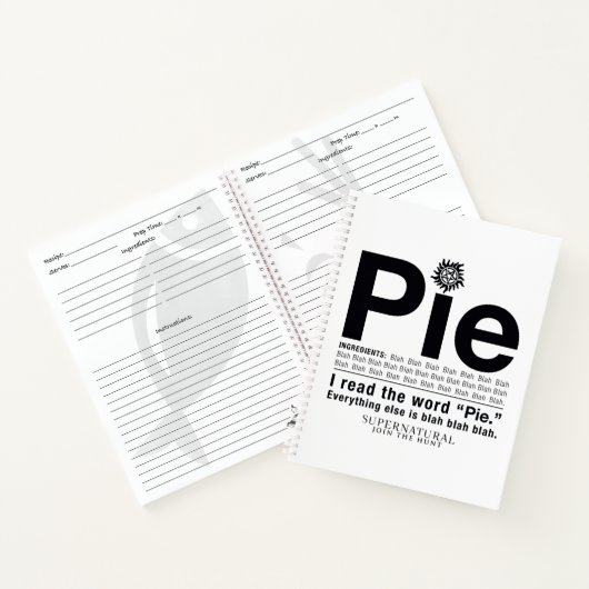 Carnet Devis surnaturel "à tarte" (Intérieur)