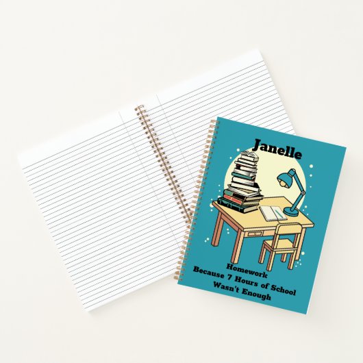 Carnet Devoirs : Parce que 7 heures d'école n'étaient pas (Intérieur)