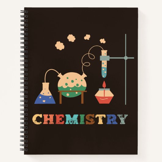 carnet d'expérience en chimie (Devant)