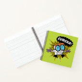 Carnet Dexter "Eureka !" Graphique de légende demi-ton (Intérieur)