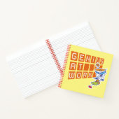 Carnet Dexter "Genius At Work" (Intérieur)