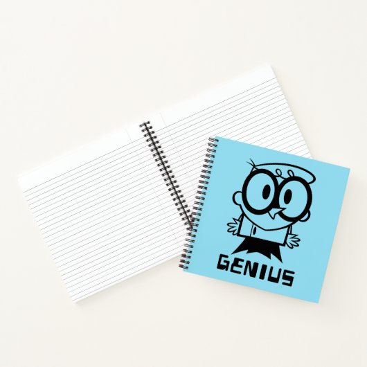 Carnet Dexter "Genius" - Graphique en bref (Intérieur)