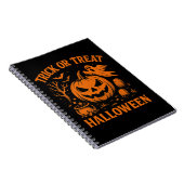 Carnet d'Halloween à la trace ou à la traite (Côté Droit)