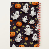 Carnet d'Halloween mignon pour le journalisme amus (Verso)